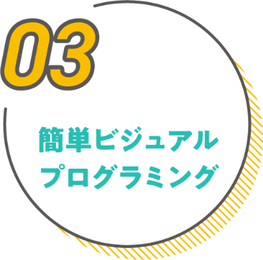 簡単ビジュアルプログラミング